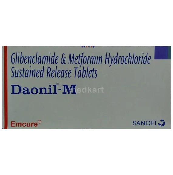 daonil m tablet 10's
